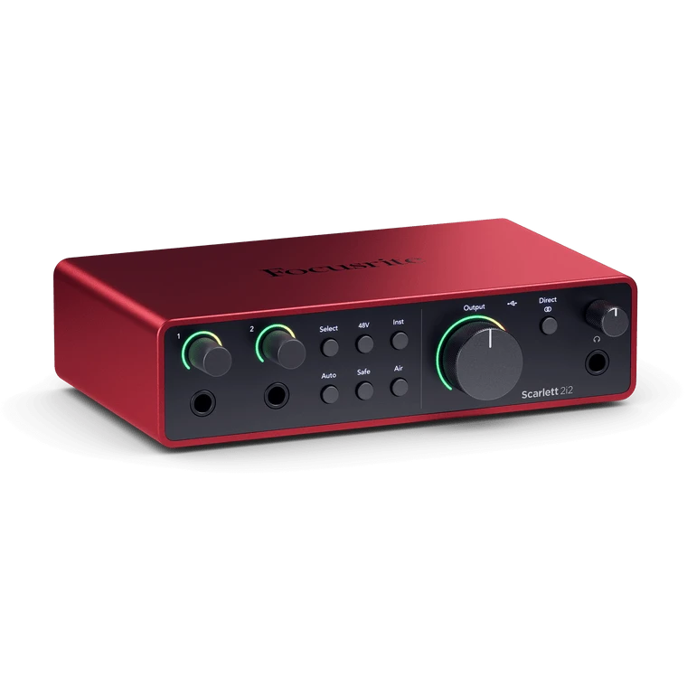 Focusrite Scarlett 2i2 4th Gen