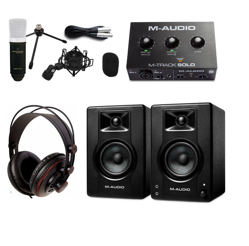 M-audio Mtrack Solo Bx3 pack