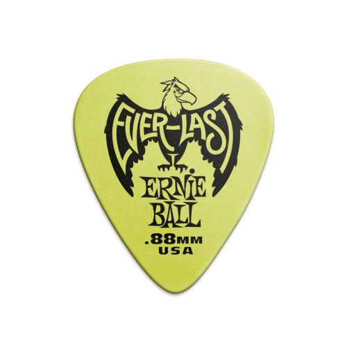 ERNIE BALL 9191 .88mm Green Everlast Pick