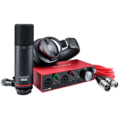 Focusrite scarlett 2i2 studio-3rd gen