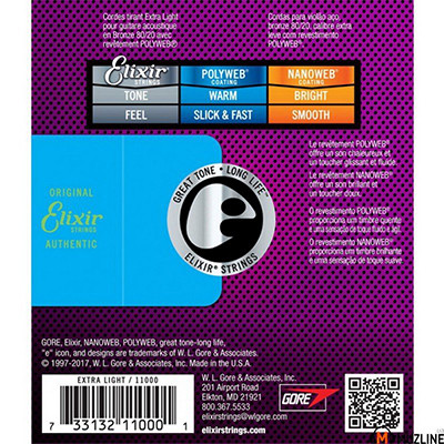 Elixir 10-47 extra light PW Akustik