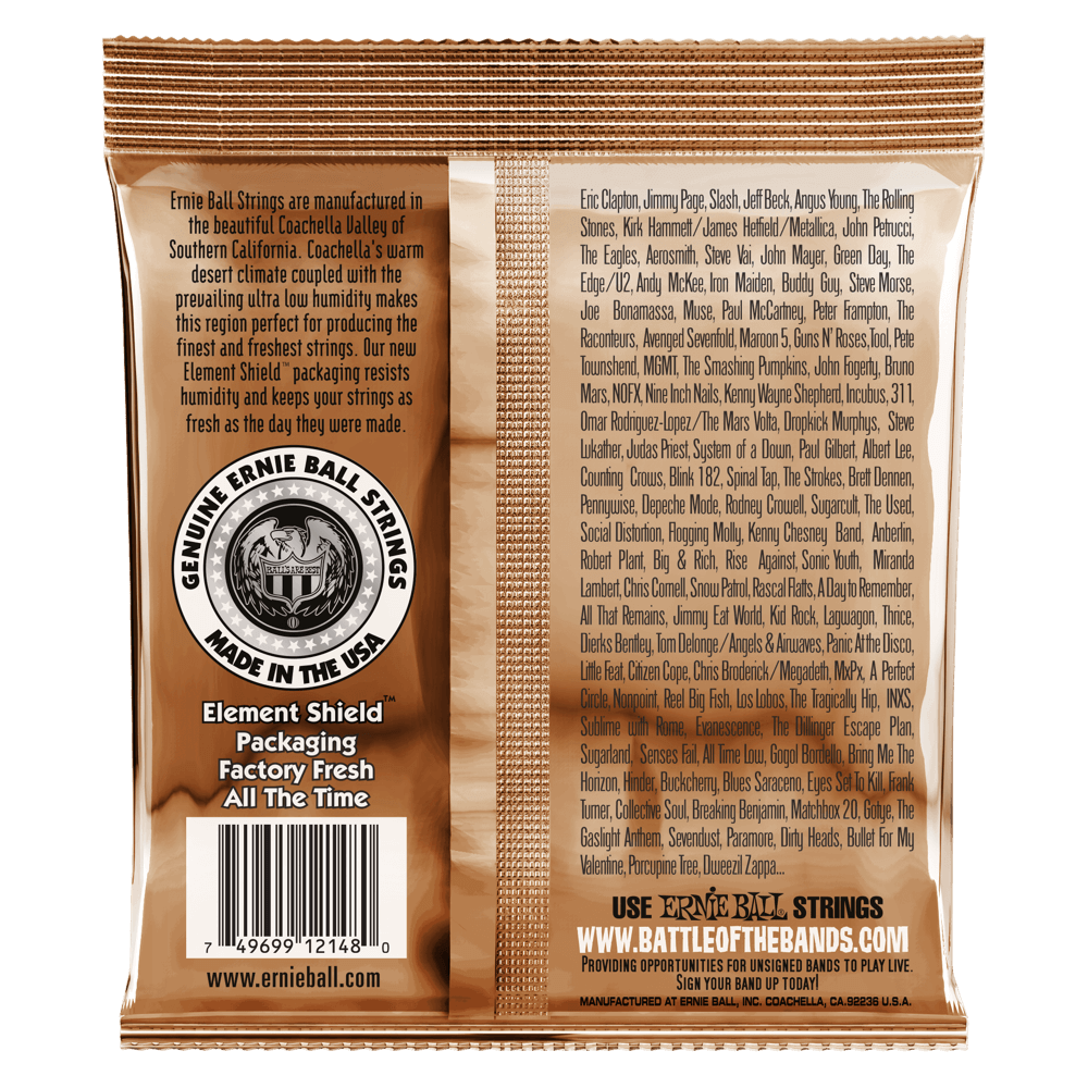Ernie Ball 2148 Akustik Gitara Simləri, 11-52