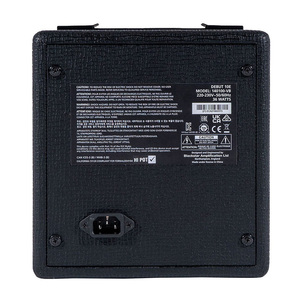 Blackstar Debut 10E Black