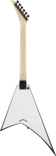 Jackson JS Series Rhoa JS32T Amarath Fing, White with Black Bevels