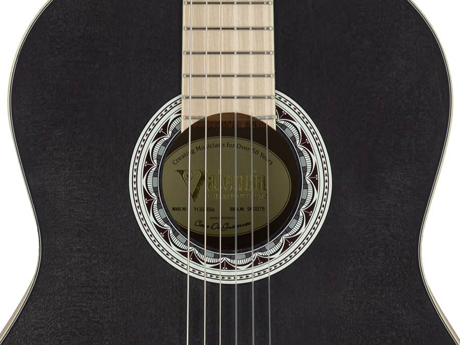 Valencia VC354BK classical Guitar, Black