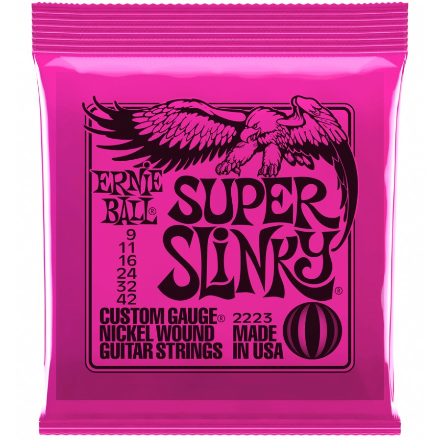 Эрни Болл 2223 Струны для электрогитары, 9-42