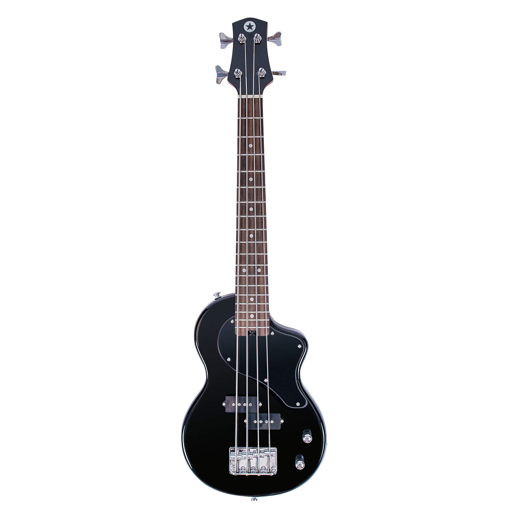 Carry-on ST Bass Travel Guitar Black