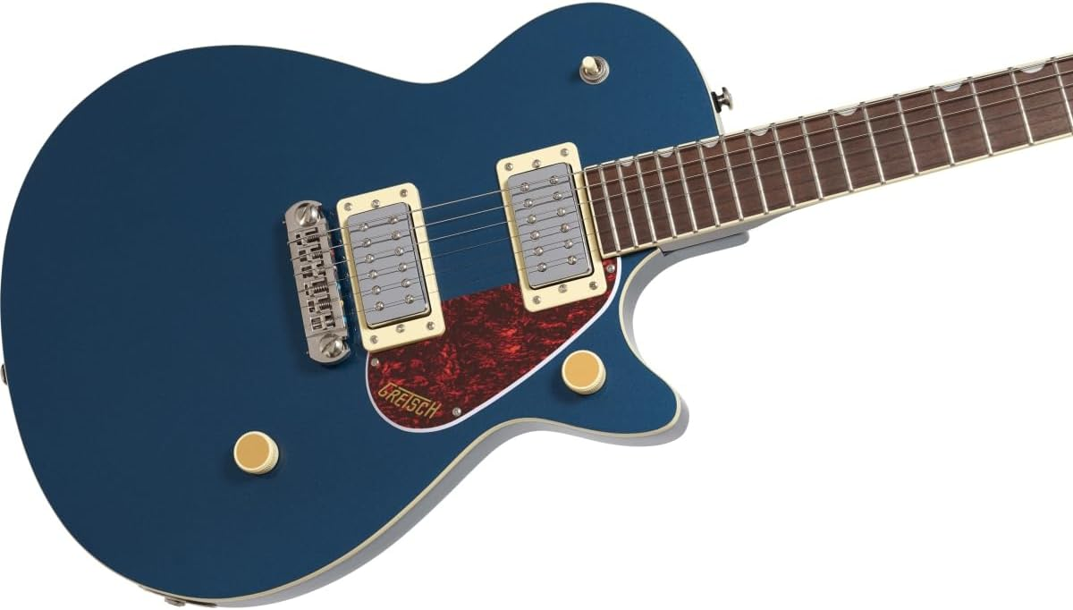 GRETSCH Streamliner Jet Club Single-Cut with Wraparound, Laurel Fingerboard, Dark Denim