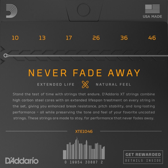 Daddario XTE1046 Regular Light Set