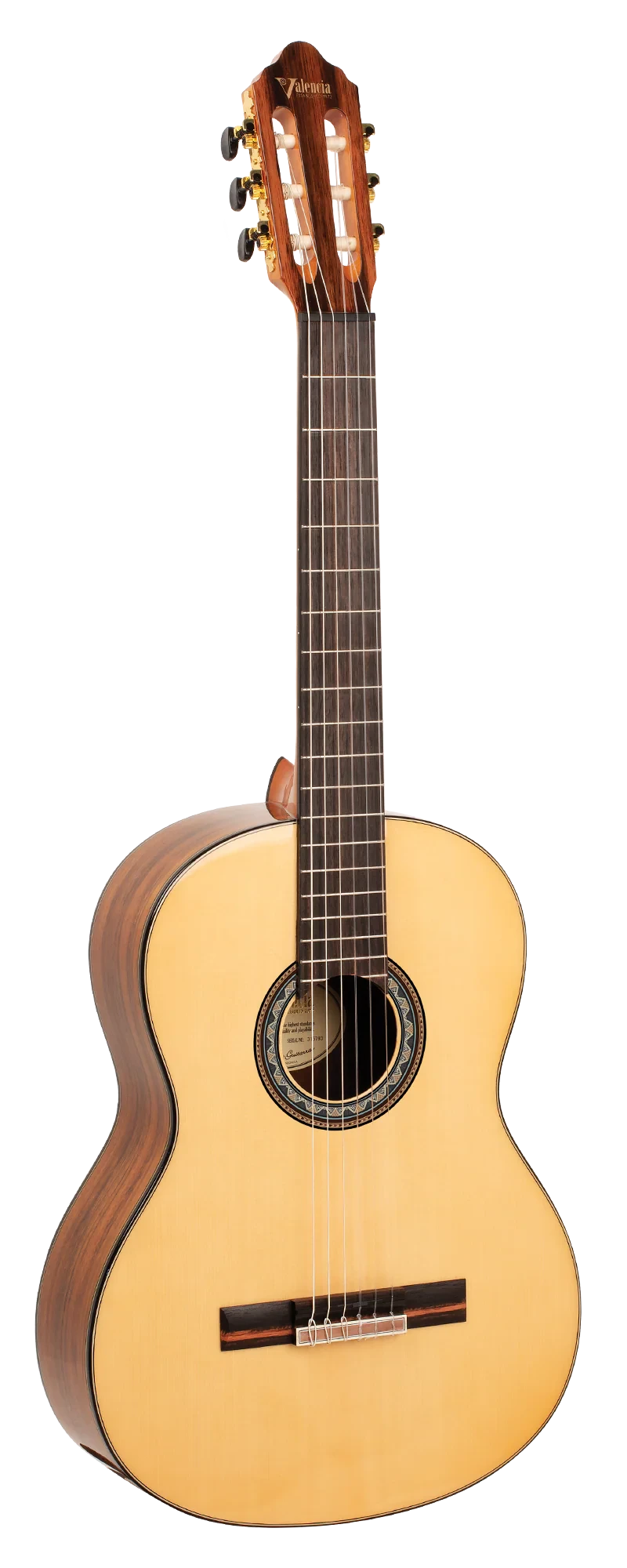 Valencia VC564CE Classical Guitar, Natural Cutaway