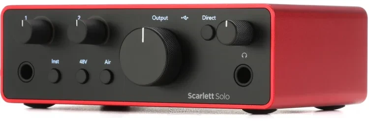 Focusrite Scarlett Solo 4th Gen