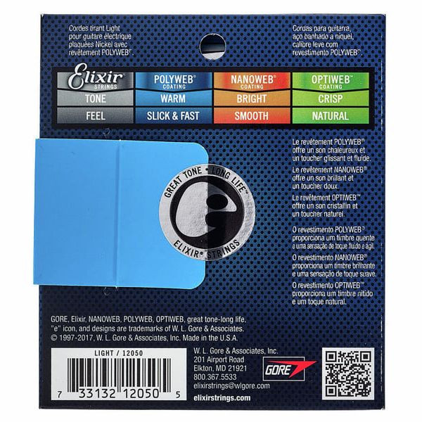 Elixir 10-46 Polyweb Light 12050