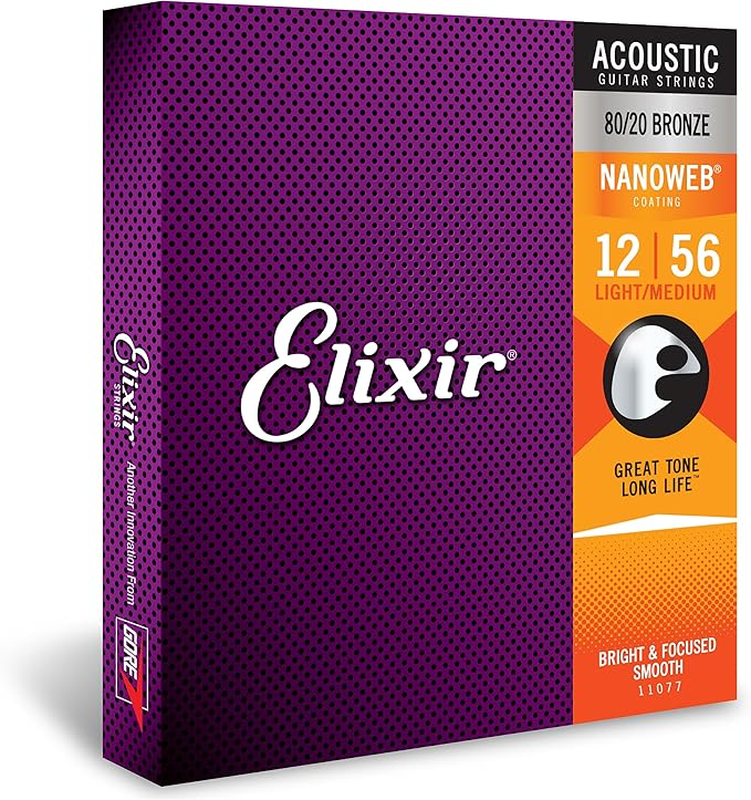 Elixir 11077 NanoWeb Light-Medium 12-56