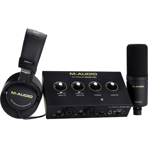 M-audio MTRACKDUOHDPACK