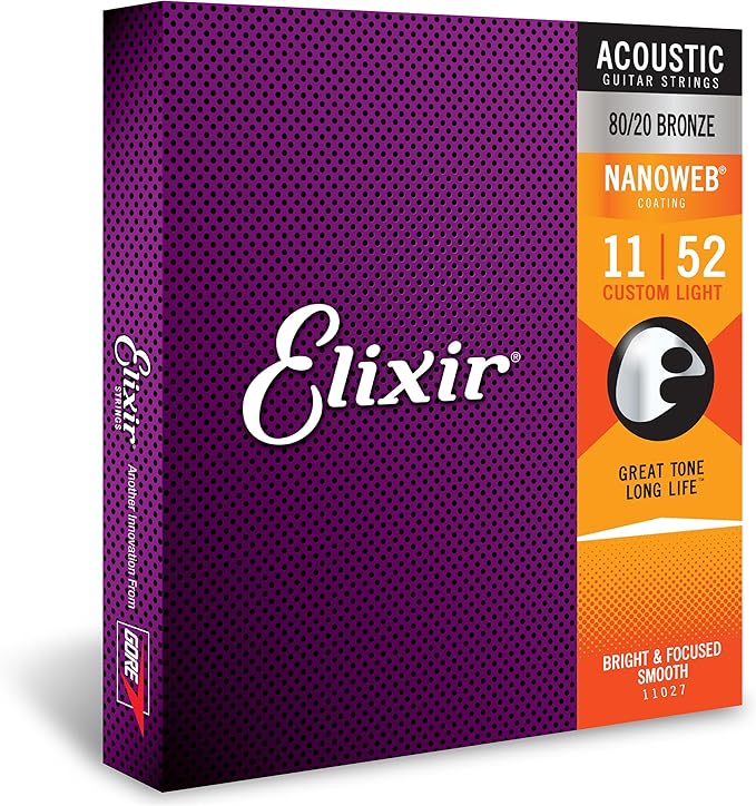 Elixir 11027 NanoWeb Custom Light 11-52