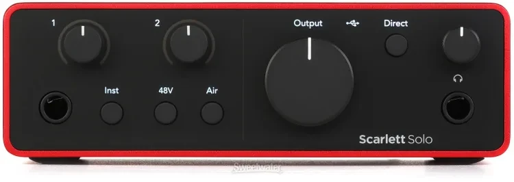 Focusrite Scarlett Solo 4th Gen