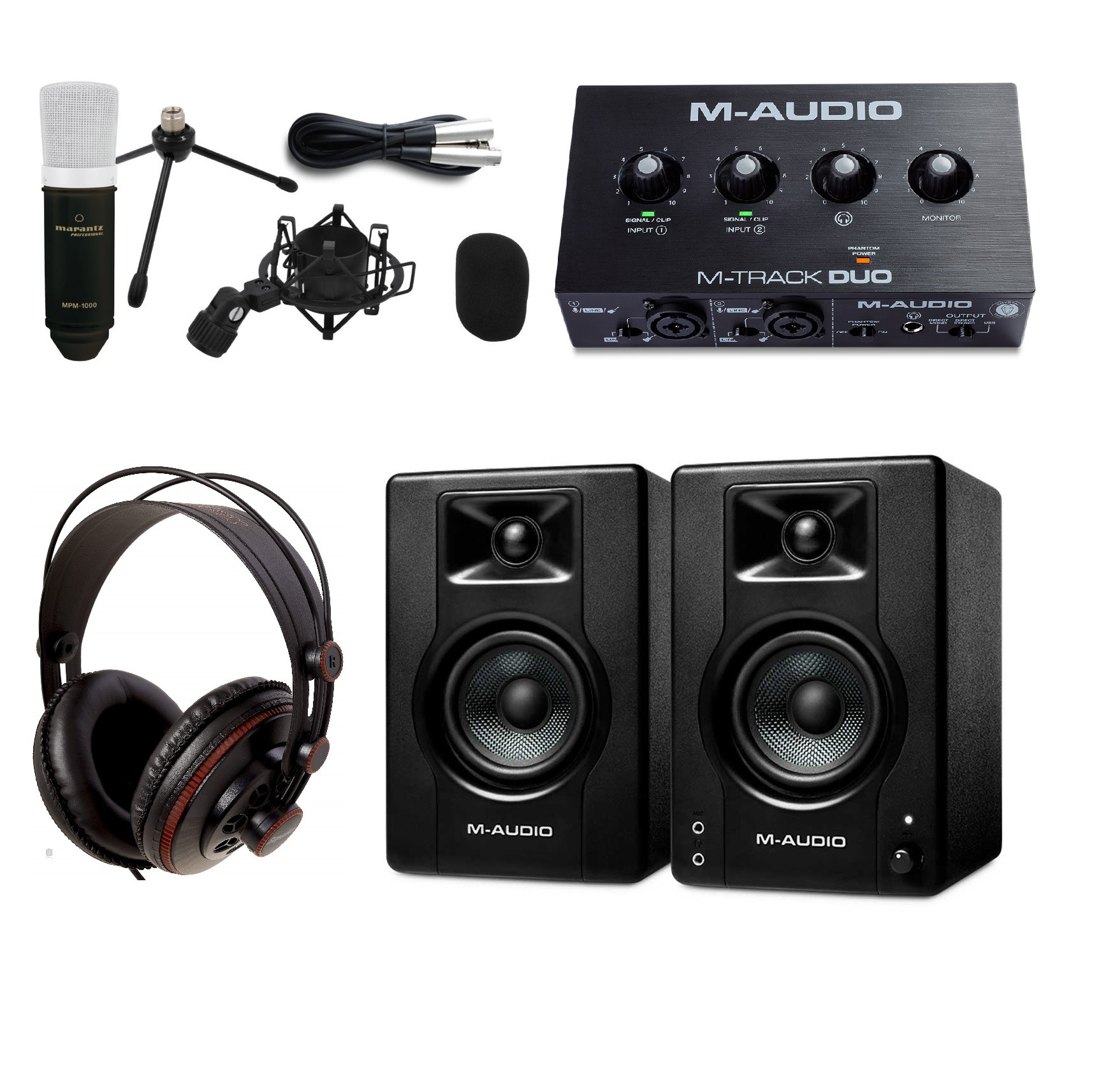 M-audio Mtrack Duo Bx3 pack