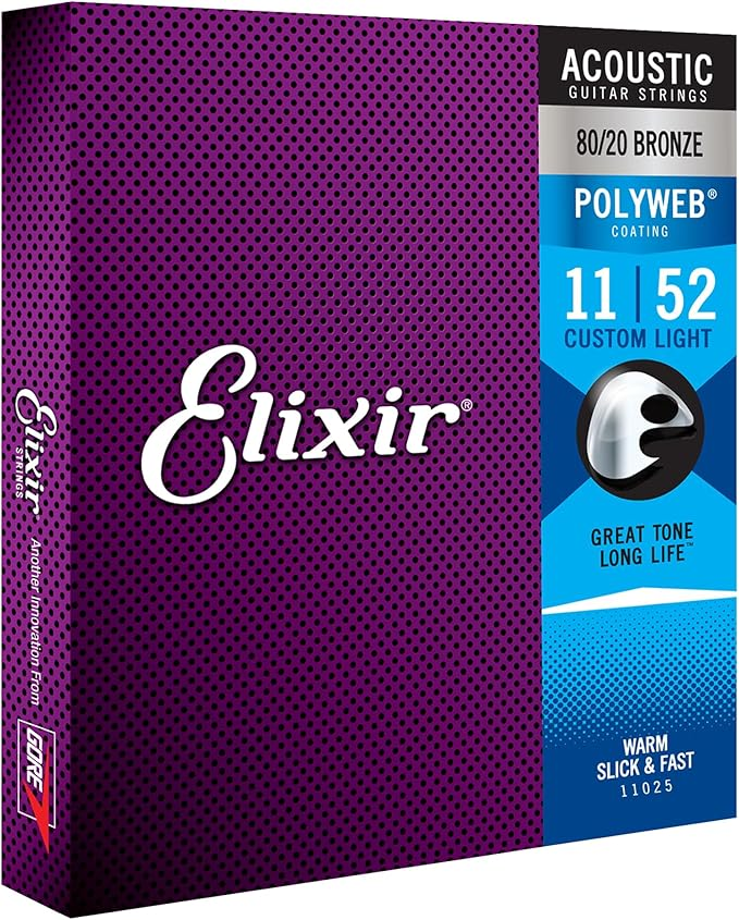 Elixir 11025 PolyWeb Custom Light 11-52
