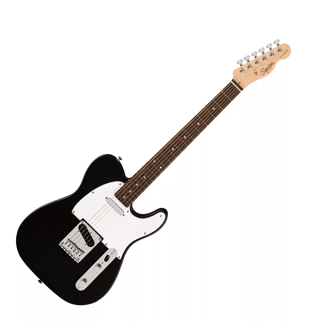Fender SQUIER DEBUT Tele, Laurel Fingerboard, White Pickguard, Black