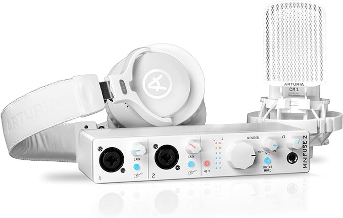 Arturia MiniFuse Recording Pack-White