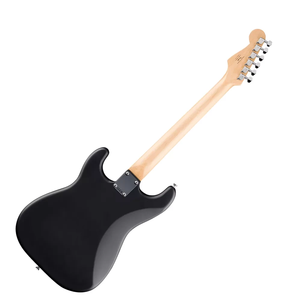 Fender Debut Collection Stratocaster HSS, Laurel Fingerboard, White Pickguard, Black
