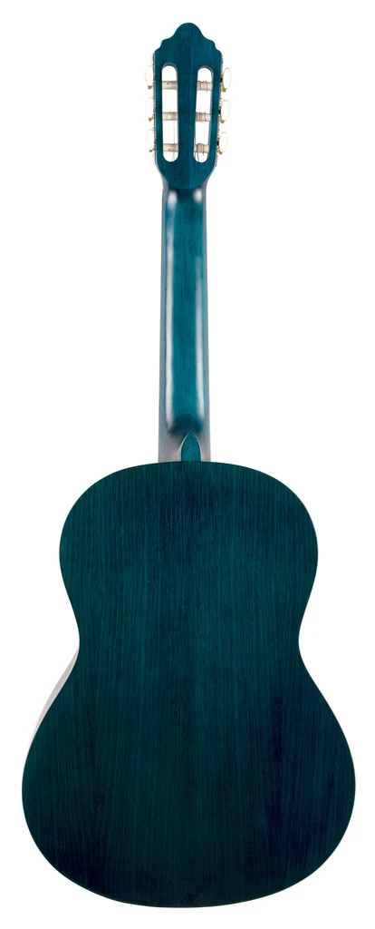 Valencia VC204TBU classical guitar, trans. Blue