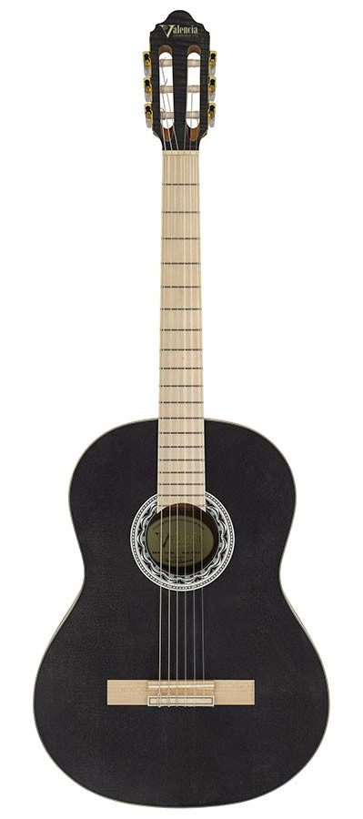 Valencia VC354BK classical Guitar, Black