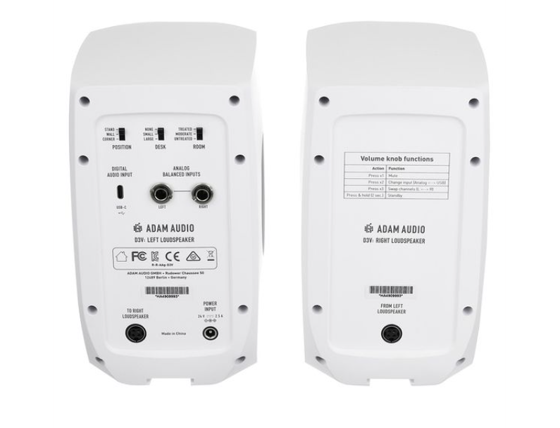 ADAM Audio D3V WH