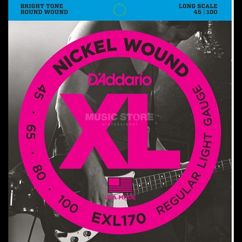 Daddario EXL170 45-100 Bas