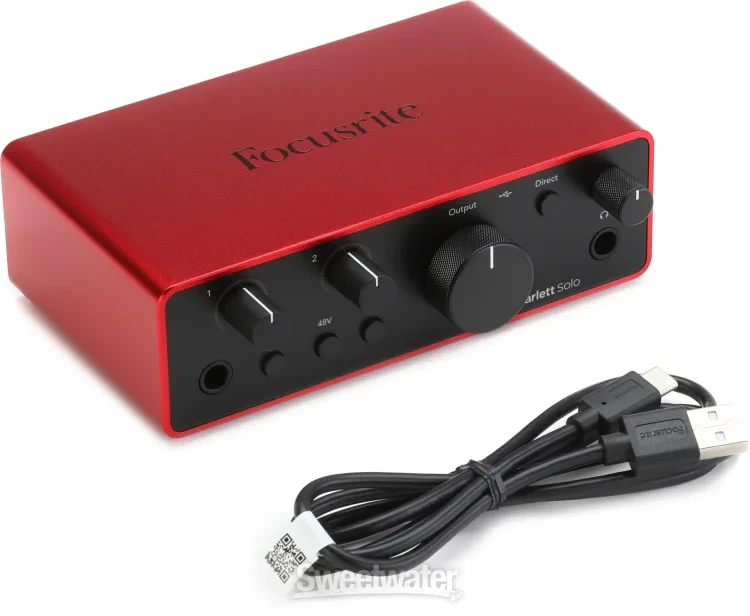 Focusrite Scarlett Solo 4th Gen