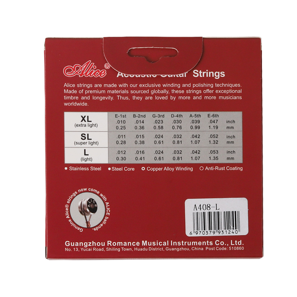 Alice Akustic Gitara simləri