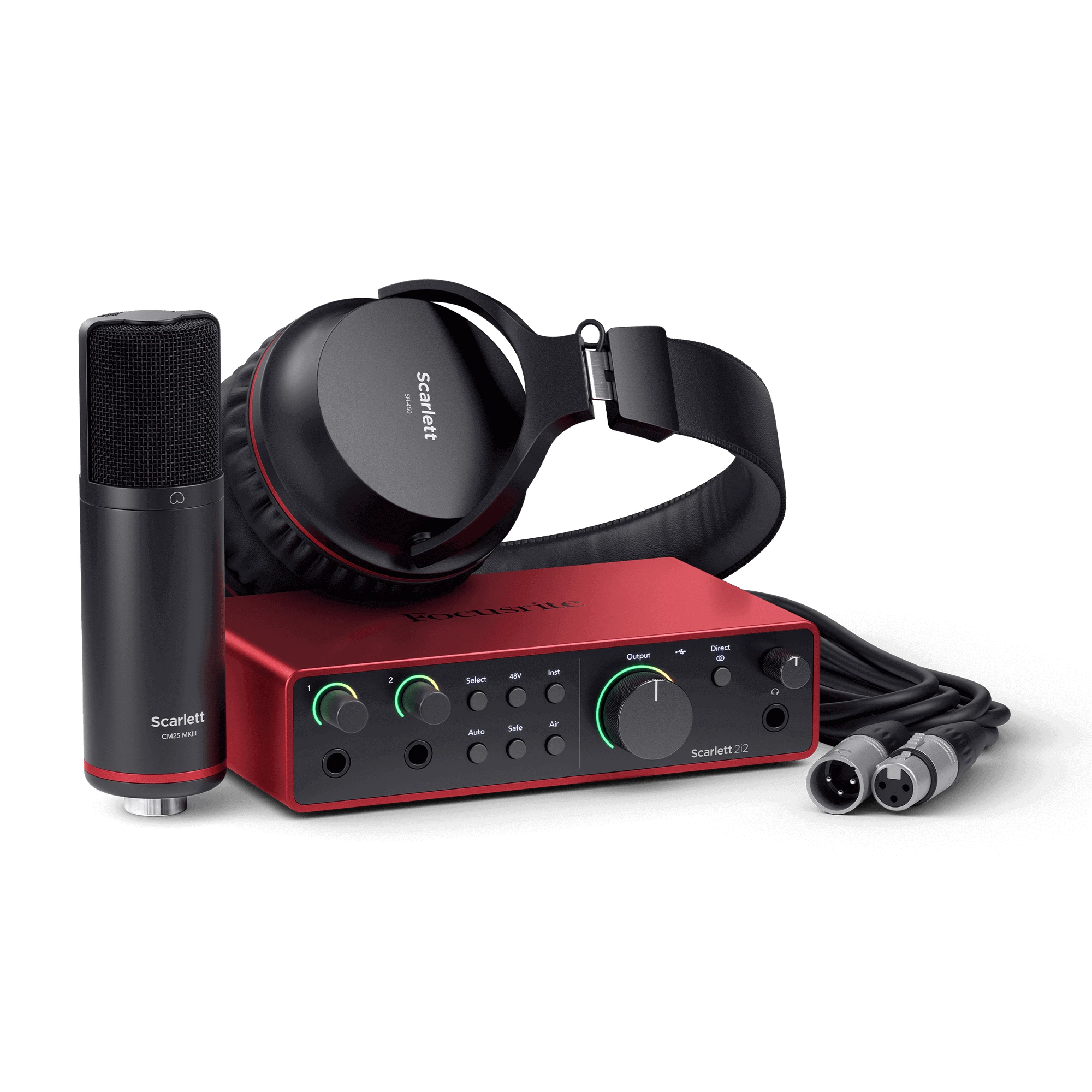 Focusrite Scarlett 2i2 Studio 4th Gen