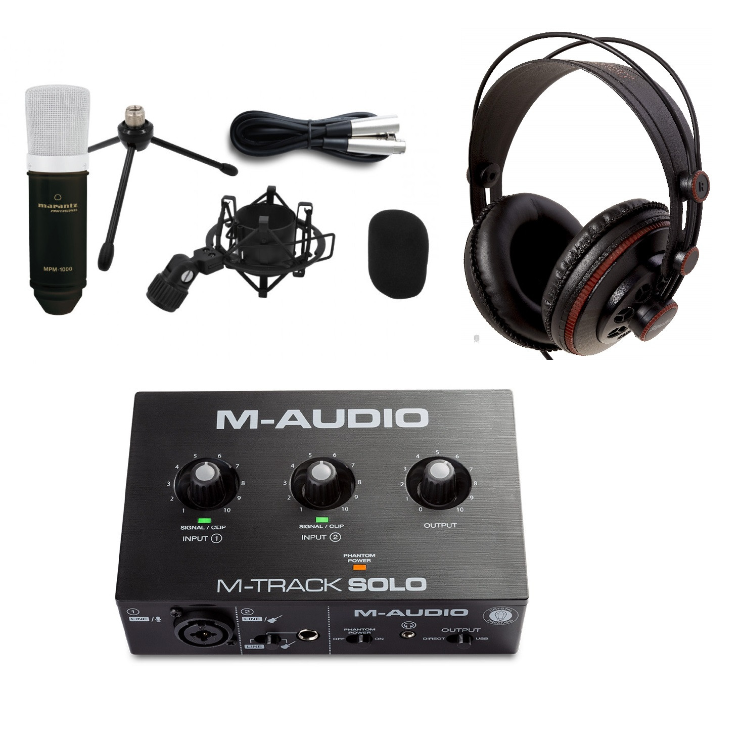 M-audio Mtrack Solo pack
