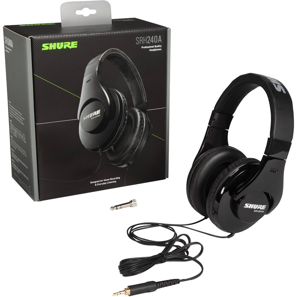 SHURE SRH240A-BK-EFSHEDPHONES