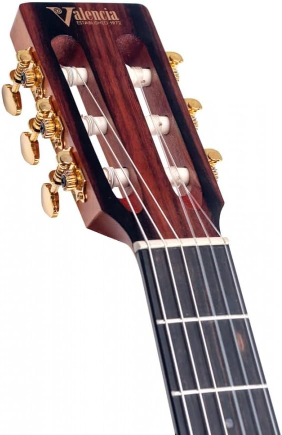 Valencia VA434CSB Nylon String Guitar, Classic Sunburst