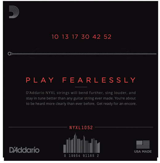 Daddario NYXL1052 Nickel Wound